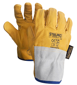 Guante Driver Amarillo