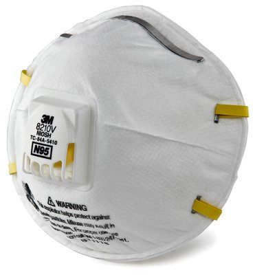 Respirador desechable para partículas 8210V 3M