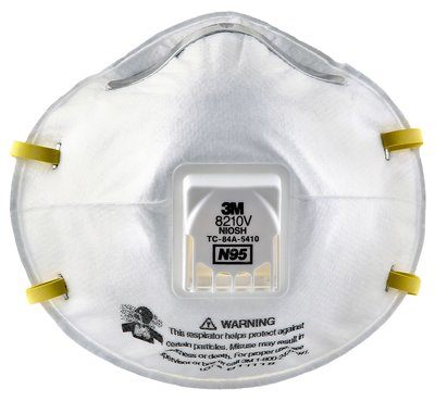 Respirador desechable para partículas 8210V 3M